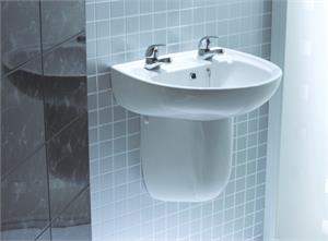 Wash Hand Basin-two tap hole